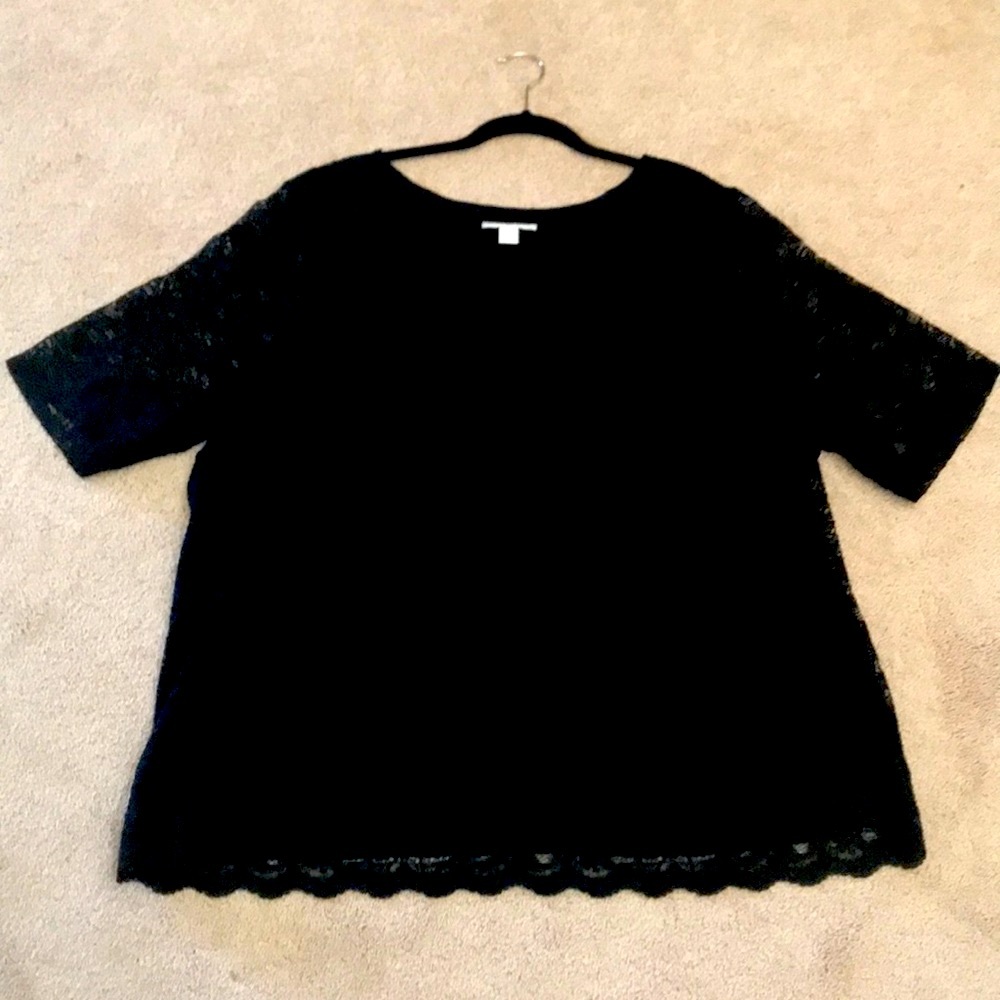 Black Lace Tunic